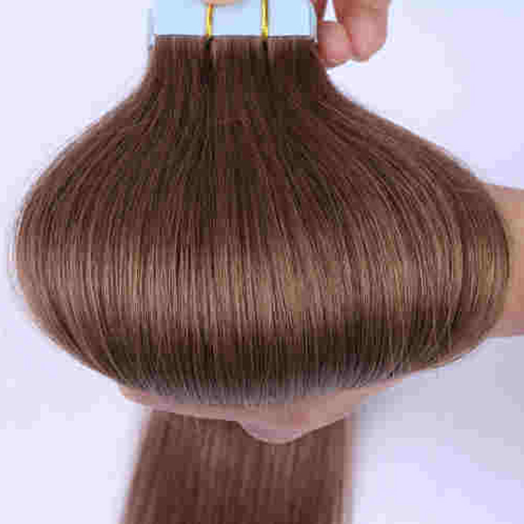 Double side tape hair extensions wholesale SJ0064