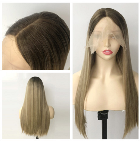 Top rated unprocessed Brazilian european russia virgin hair jewish kosher sheitel no layer lace top wigs 20inch 22inch Wholesale HJ 005