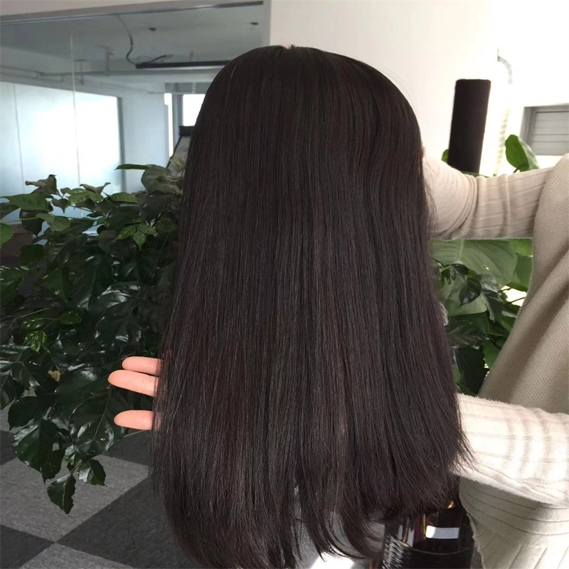 Silk toppers vendor wholesale natural color human hair topper woman hairloss treatment HJ 017