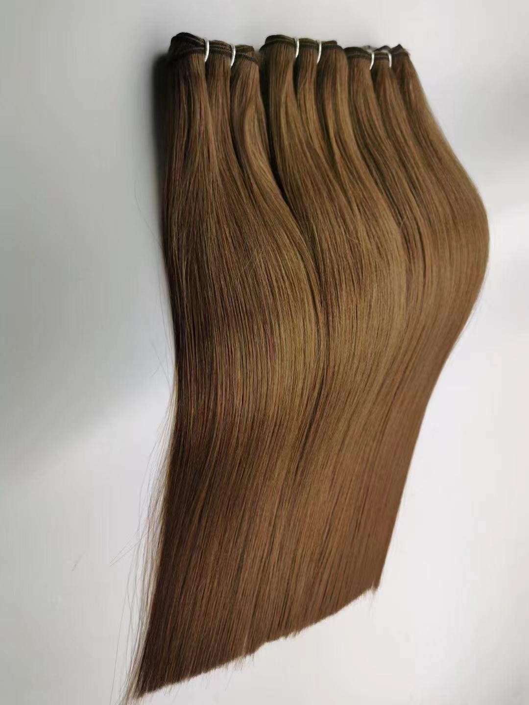 Wholesale high quality machine weft hair extensions manufacturers QM262