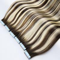 China double drawn tape in hair weft manufacturers QM268