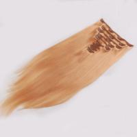 Cheap thick end clip in hair extension brazilian human hair supplier SJ003