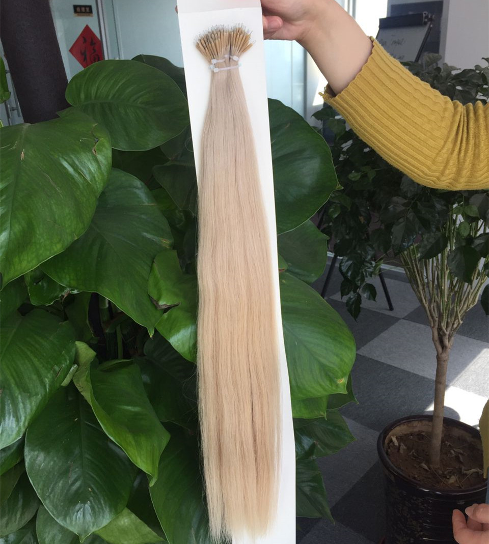 china high quality human hair nano hair extension factory QM282