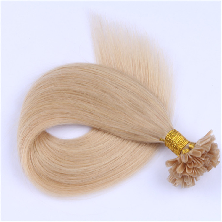china keratin fusion u tip hair extension factory QM058